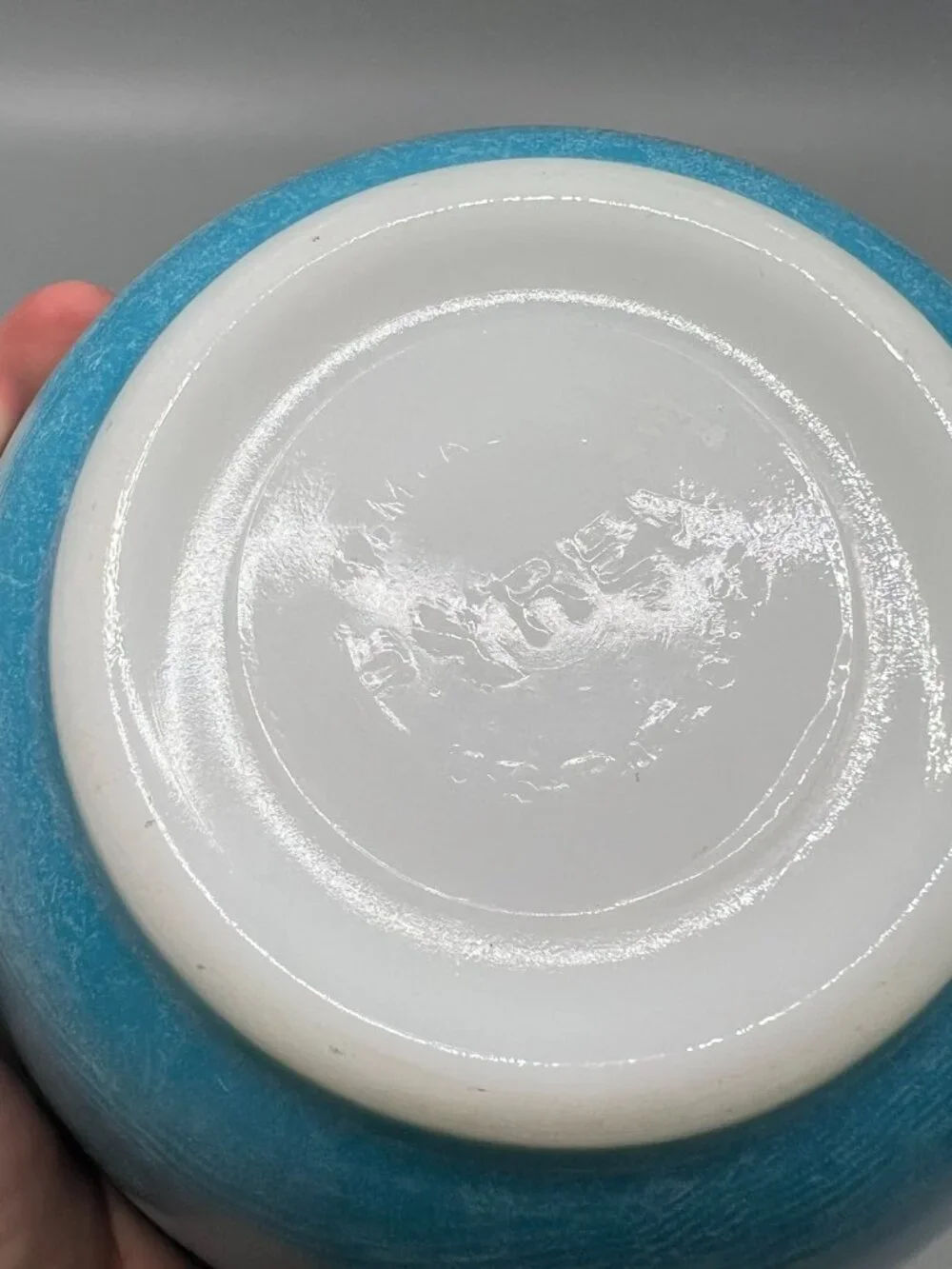 Pyrex vintage turquoise